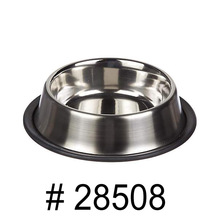 Steel Polished Dog Bowl, Shape : Rounded