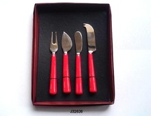 Stainless Steel Metal cheese knife sets, Feature : Stocked