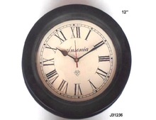 Wood wall clock, Display Type : Needle