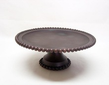 Antique Metal Cake Stand