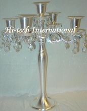 Candelabra With Crystal Attachment