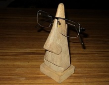 Wood Optical Frame Stand