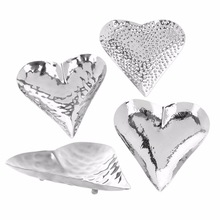 Metal Heart Shaped Charger Plate, Size : standard