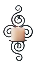 Vertical Wall Hanging Candle Holder Sconce
