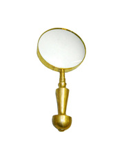 Magnifying Glass in Metal- Round Mirror, Feature : Modern style