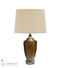 Table Lamp Metal and Textile