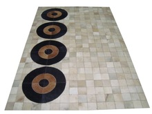  circle rug, Technics : Machine Stiched