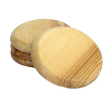 Round Wood Coaster Set, Size : STANDARD