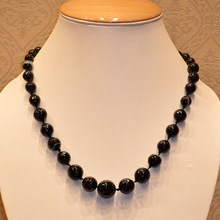 Black beads mala