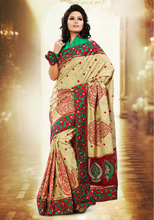 silk Embroidered Saree