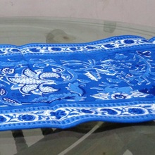 Hand block printed table runner, Size : Custom Size