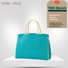 Jute stylish ladies beach bag, Size : 40*32*15 cm