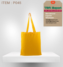 TSR promotional cotton plain bag, for regular, Size : Medium(30-50cm), 38 x 42 cm