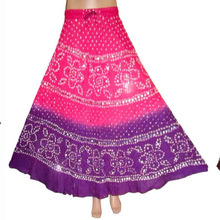 Jaipuri Bandhej Skirt