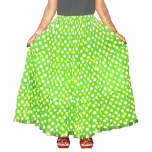 Rajasthani Womens Cotton Long Skirt, Feature : Plus Size