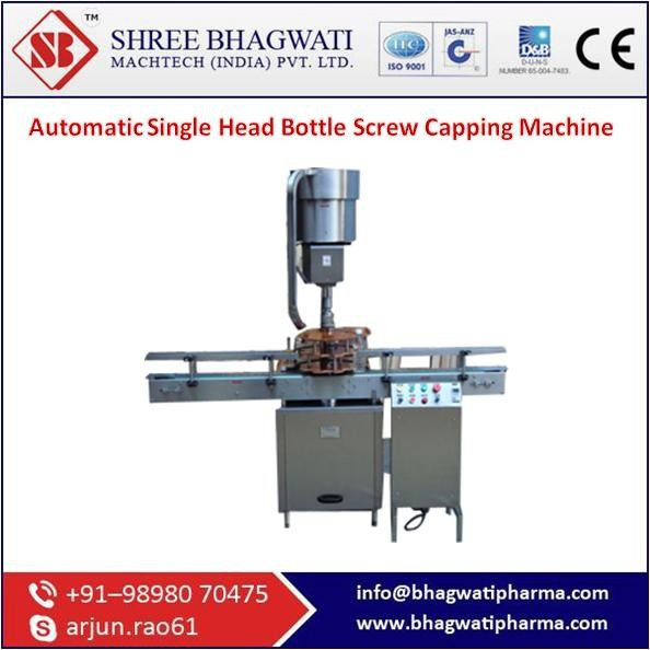  Electric Bottle Screw Capping Machine, Certification : ISO Certified Company
