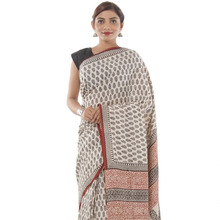 cotton fabric ethnic saree