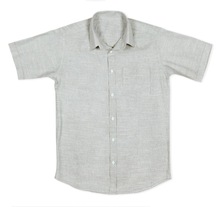 Pure cotton mens summer linen t shirt