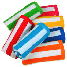 Colorful beach towels