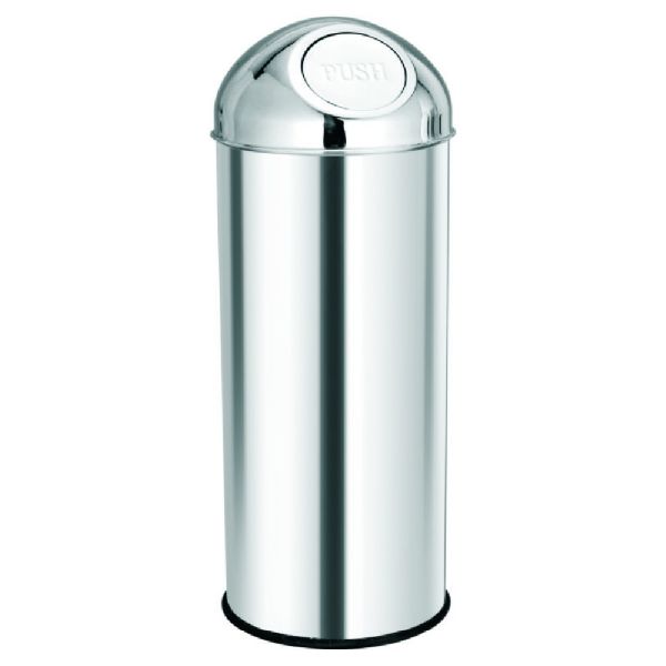 Stainless Steel Push Dustbin