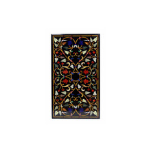 Black Marble Stone Inlay Dining Table Top