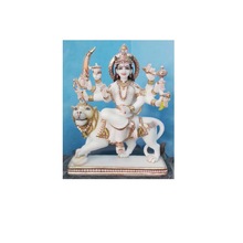 PK Makrana Marble Durga Statue
