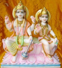 HG Marble Laxmi Narayan Statue