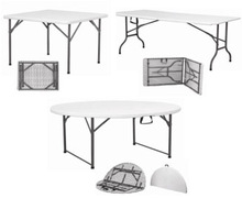 Plastic outdoor event Tables