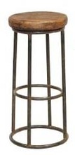 Industrial Iron Bar stool
