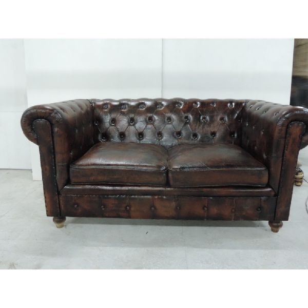 RETRO Leather Sofa