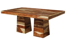 Wooden Shesham Wood Dining Table