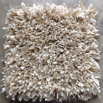 100% Polyester HANDMADE POLYSTER SHAGGY RUG, for Bedroom, Commercial, Decorative, Home, Hotel
