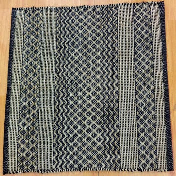 handwoven jute dhurrie rug