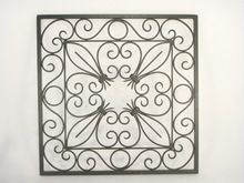Decorative Wrought Iron Square Wall