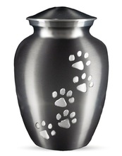 Funeral pet urn for ashes