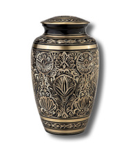 Hand Engraving Brass Urn, for Adult