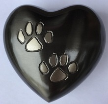 Heart Pet Cremation Keepsake Urn, for Baby, Style : American Style