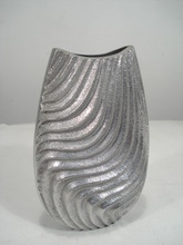 Metal aluminum cast decorative wedding floser vases