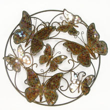 Metal round Wall Art Sculpture, for Home Decoration