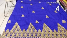 African George Wrapper saree