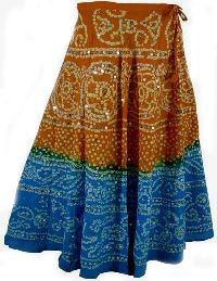 Ethnic bandhni long skirt