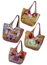 Cotton Fabric Vintage Tribal Banjara Bags, Gender : Women