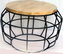 Round Shape Metal Table