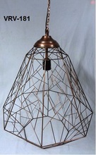 Antique Gold Color lighting Pendants in Iron wire