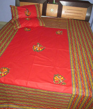 Cotton Printed Traditional Mandala Bed sheet