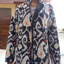 Handmade Printed Kantha Banjara Jacket