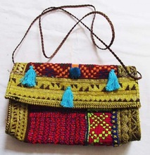 Handmade Vintage Banjara Cotton Clutch bag