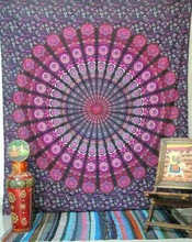 Hippie Wall Hanging Bohemian Mandala Bedspread