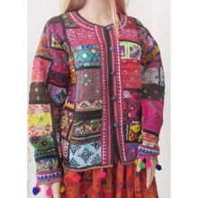 Ladies Cotton Kantha Traditional Jacket, Feature : Breathable, Plus Size, QUICK DRY