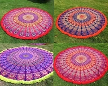 Tapestry Round Hippie Wall Hanging Beach Throw